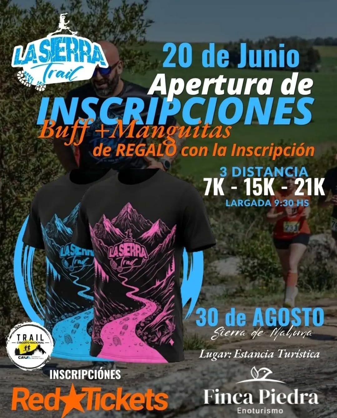 Imagen publicada por La Sierra Eventos Deportivos
              sobre La Sierra Trail 2026. Los datos están en esta misma página.