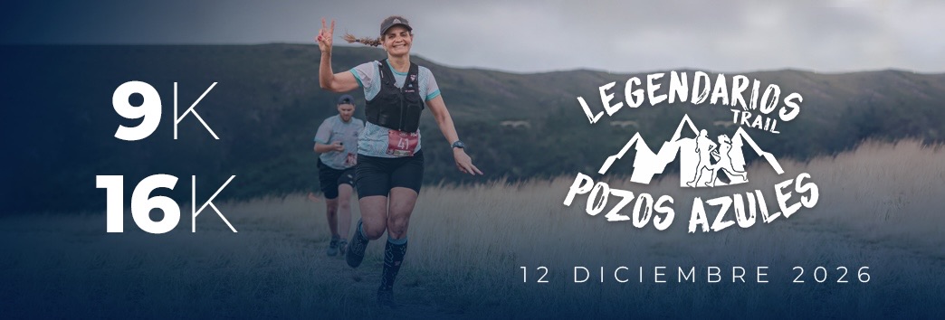 Imagen publicada por Desnivel Eventos Deportivos sobre Legendarios Pozos Azules 2026. Los datos están en esta misma página.