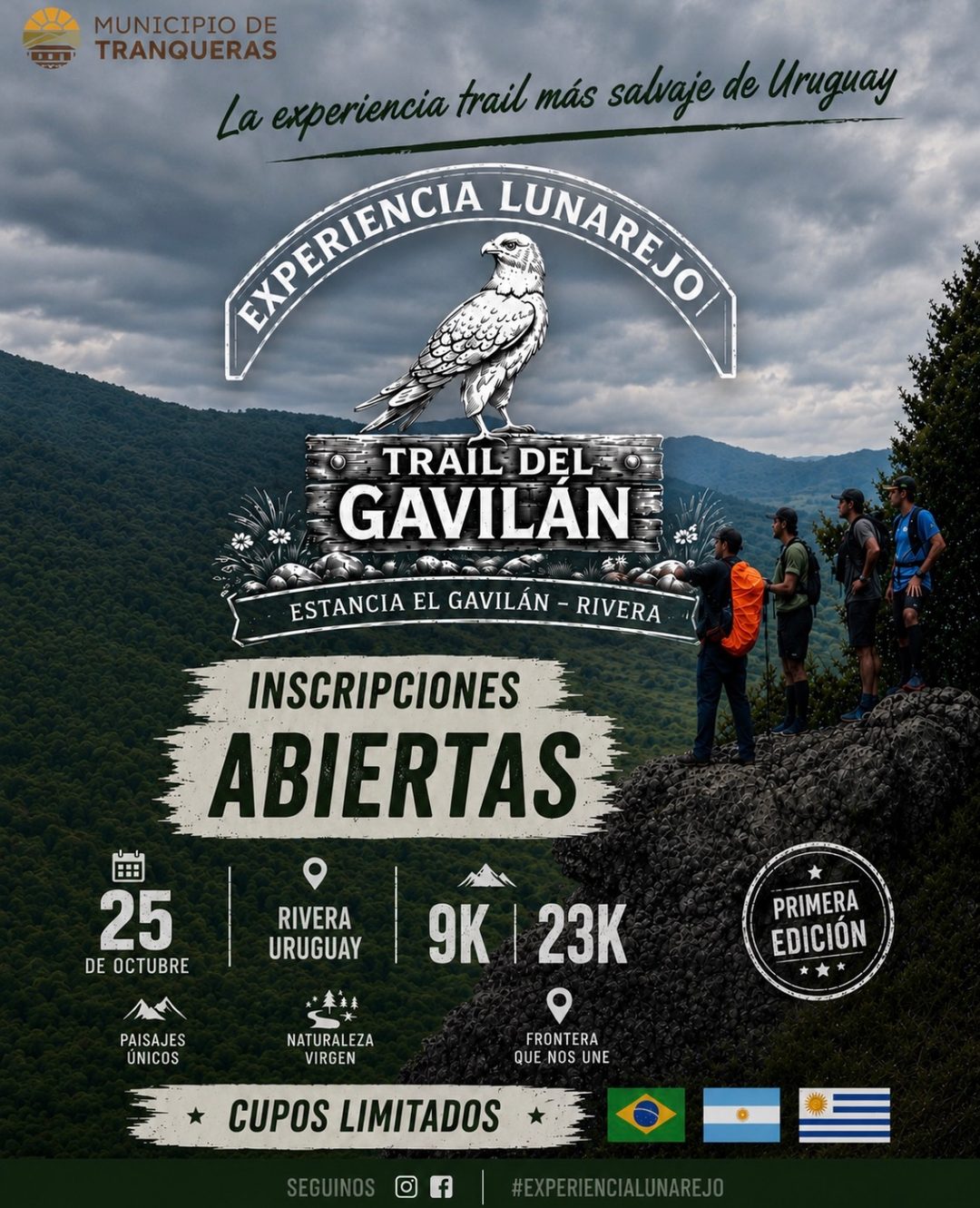 Imagen publicada por Trail Running Uruguay
              sobre Trail del Gavilán 2026. Los datos están en esta misma página.