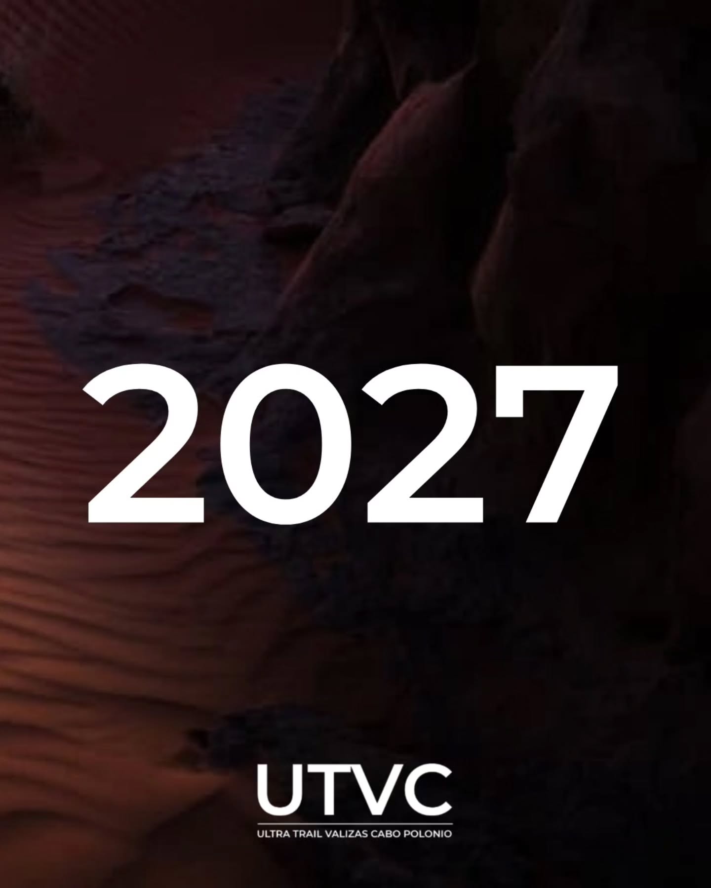 Imagen publicada por UTVC, vía Instagram sobre Ultra Trail Valizas Cabo Polonio 2027. Los datos están en esta misma página.